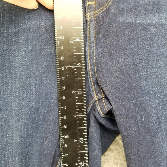 Levis Jeans Womens 32 Slimming Skinny Stretch Blue Mid Rise Shaping Panel - Picture 4 of 12